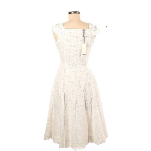 Rebecca Taylor NWT La Vie  Sweet Pea in Milk White Embroidered Eyelet Dress XS