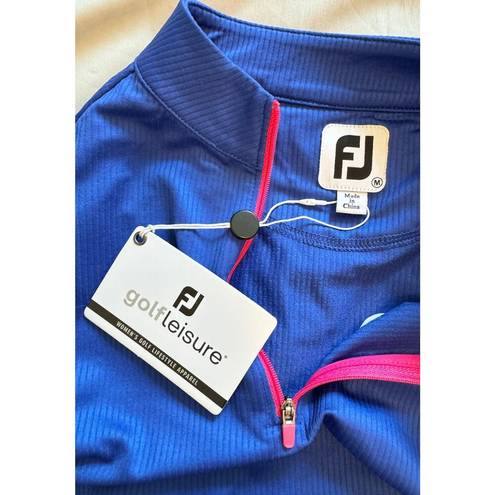 FootJoy NWT  Golf BMW Championship Womens 1/4 Zip Midweight Pullover Size M