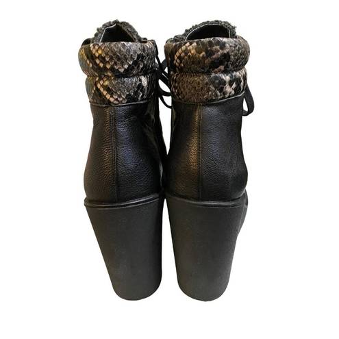 Jessica Simpson  Black Maelyn Wedge Ankle‎ Booties Sz 8.5M