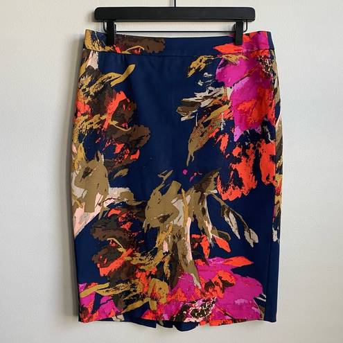 Trina Turk  Miki Floral-Print Pencil Skirt