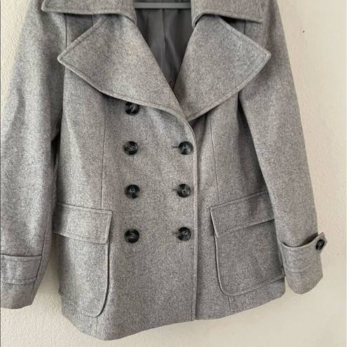 NY&co grey wool blend peacoat Size M