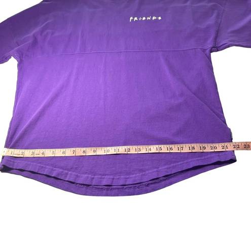 Spirit Jersey  RARE Friends Purple OH MY GAWD Spellout Long Sleeve Tshirt Small