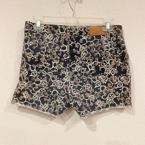 Isabel Marant Isabel Etoile Marant Printed Denim Shorts Size 2 EUC