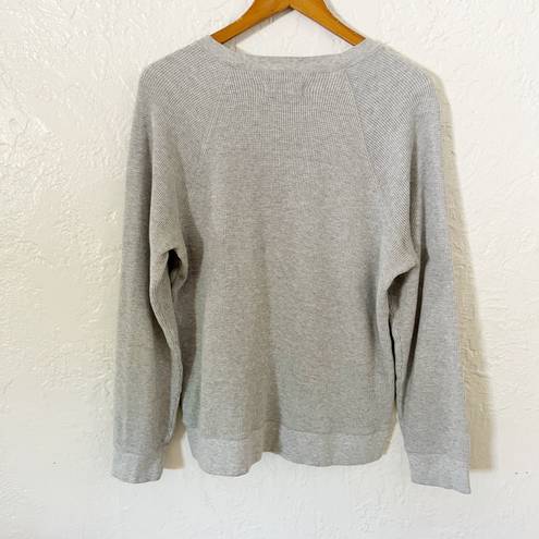 Everlane Waffle Crewneck Sweatshirt