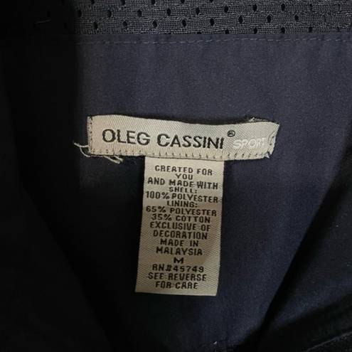 Oleg Cassini ‎ Sport Convertible Jacket Full zipper jacket size Medium