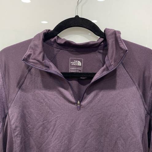 The North Face  Women's Purple Crew Pull Over Sweater FlashDry Sz L