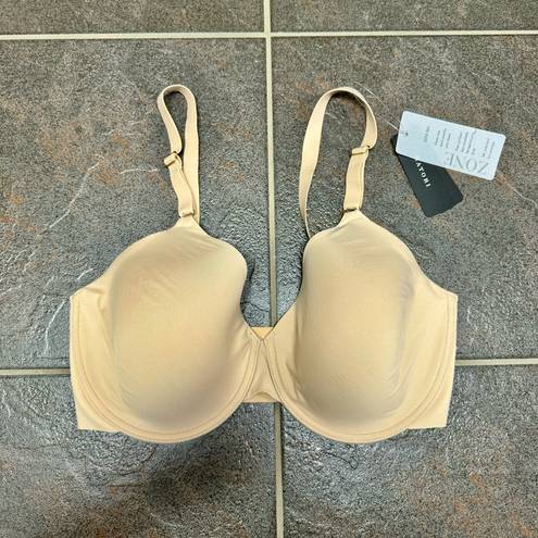 Natori NEW  Zone Full Fit Smoothing Contour Underwire Bra Cosmetic 34DDD NWT