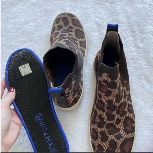 Rothy's  Limited Edition Wildcat Print Chelsea Booties