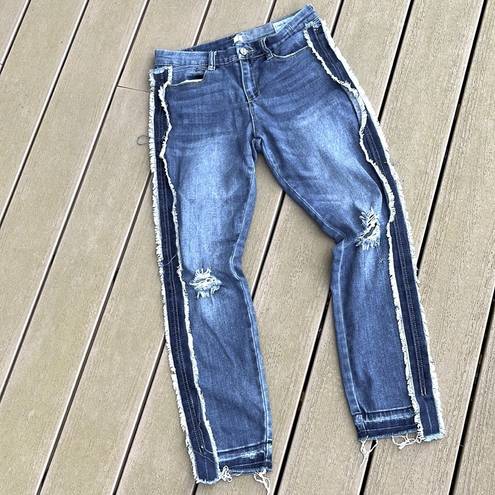 Ban Jara  Jeans Stretchy Denim Boho Shabby Chic Womens 26