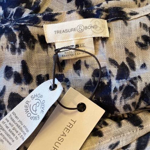 Treasure & Bond NWT os  blouse