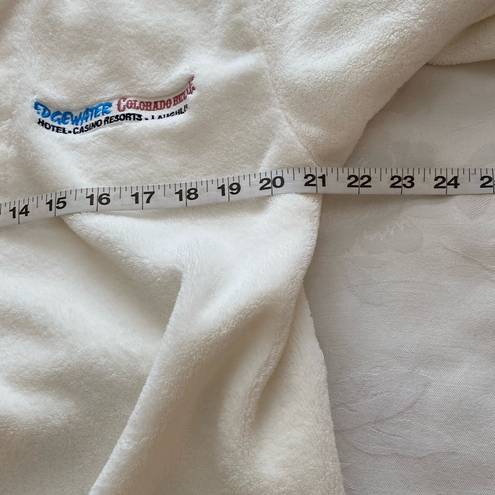 Fluffy White Colorado Belle Resort Spa Robe M/L Size M