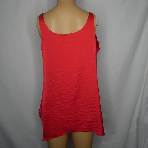 Cynthia Steffe  Poppy Applique Floral Tank Top Red