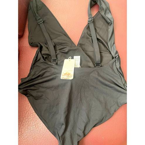 Agua Bendita  Florentina Tie Waist Swimsuit Size 2XL NWT $130