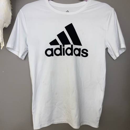 Adidas White  Shirt