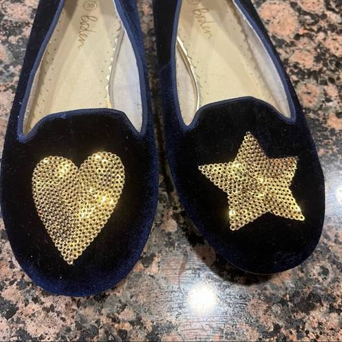 Velvet Heart Boden Blue  Sequin Flats Size EUR 35