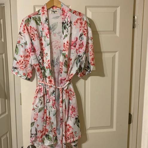 Show Me Your Mumu  ‘Garden of Blooms’ kimono robe, one size