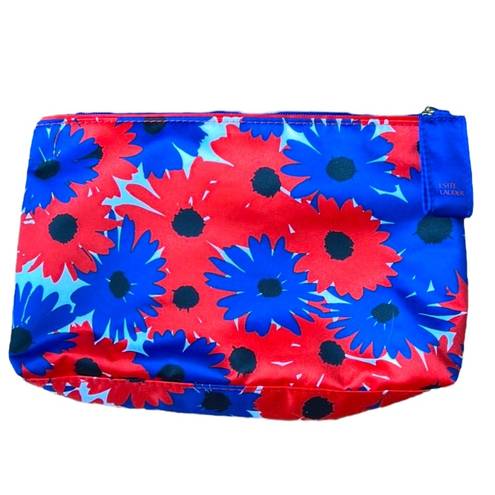 Estée Lauder Estee Lauder bag Red Blue White Flower zipper pouch
makeup New OS