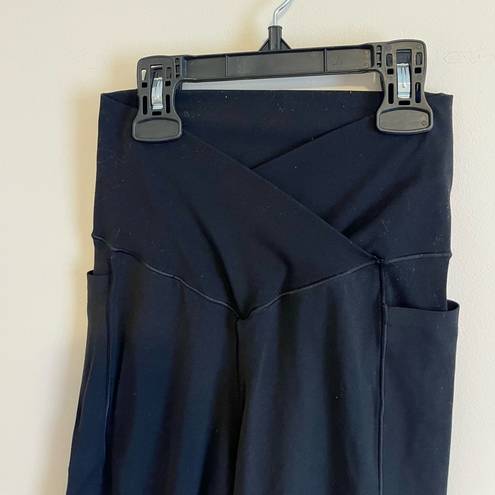 Aerie [Offline ] Black Crossover Leggings 7/8 Length- Size XS