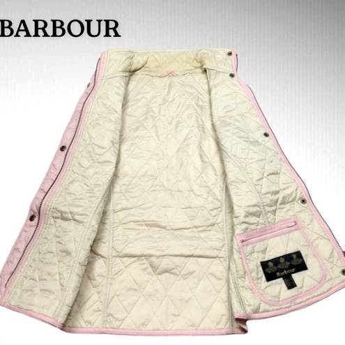 Barbour  Summer Liddesdale Quilted Gilet in Carnation Pink Size 4