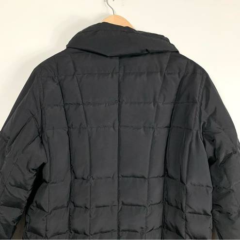 Liz Claiborne  Black Puffer Adjustable Waist Jacket