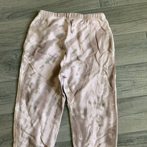 Good American  tie dye joggers