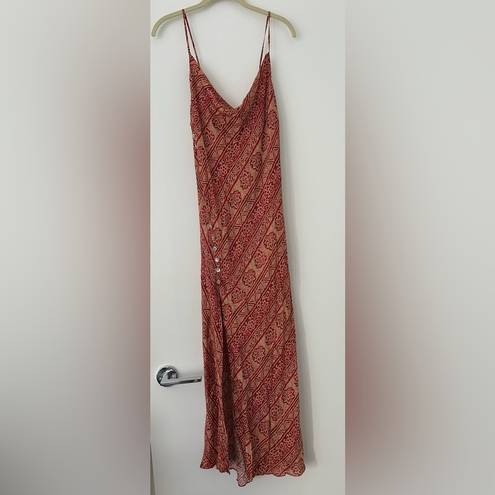 Vix Paula Hermanny Vix Bandahi Red Zoe Slip Dress Red NWT Size SP