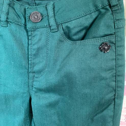 Scotch & Soda MAISON  La Femme Selon Marie Les Bon vivants Green Skinny Jeans W24 L32