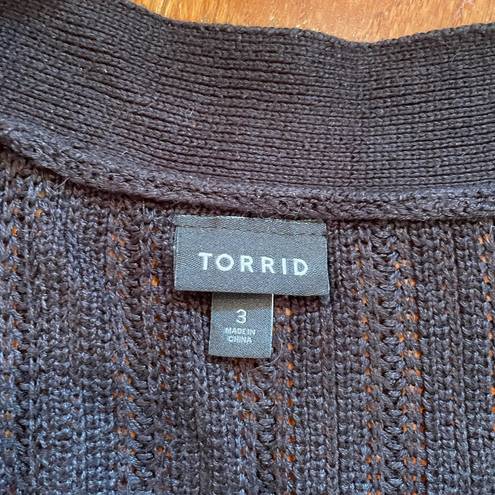 Torrid button up cardigan