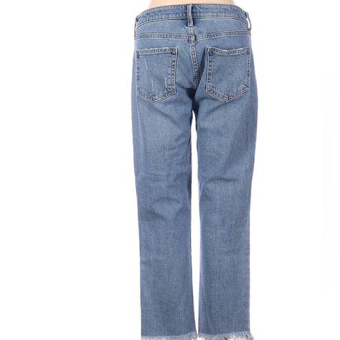 Gap  Girlfriend Cropped Distressed Jeans - 26