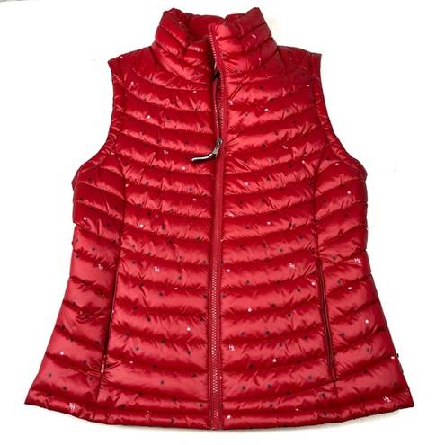 Tommy Hilfiger  | Red Star Spangled Full Zip Puffer Vest SMALL