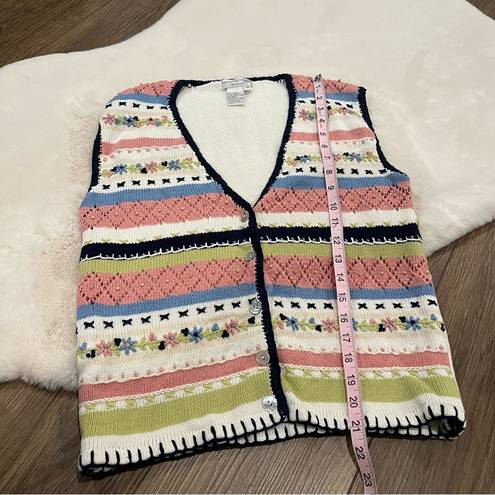 Unique Vintage Vintage Knit Sweater Vest