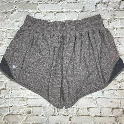 Lululemon  Hotty Hot Shorts Size 6 Gray High Rise 2.5"