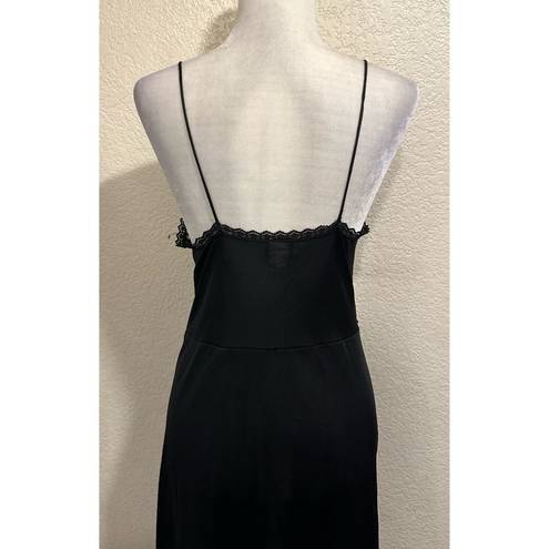 Frederick's of Hollywood  Vintage 90s Black Maxi Lingerie 