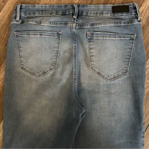 Nicole Miller  SoHo High Rise Kick Bootcut jeans size 12