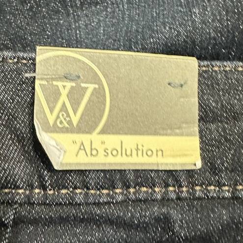 Bermuda Wit & Wisdom Ab'solution Jean Shorts Women's 2 Dark Blue Denim  NWT