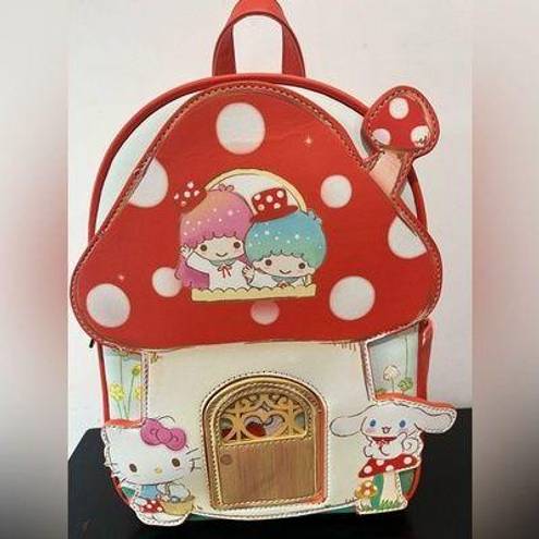 Sanrio Hello Kitty And Friends Mushroom House Mini Backpack