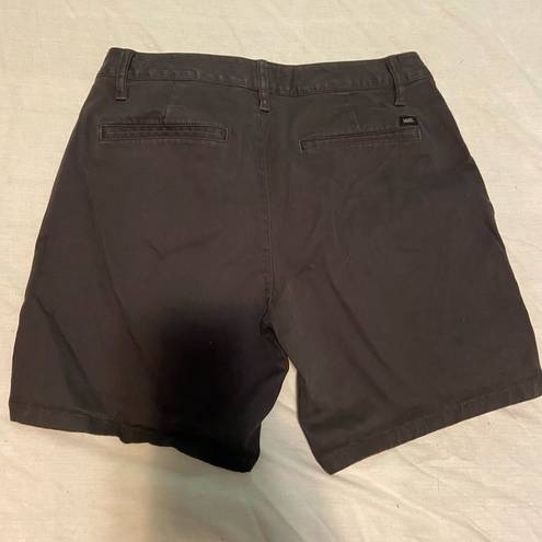 Vans  Women’s Black Chino Pants Bermuda Skater Short Pants Size 3 GUC shorts