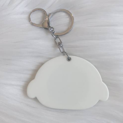 Sanrio Cinnamoroll glitter mirror keychain