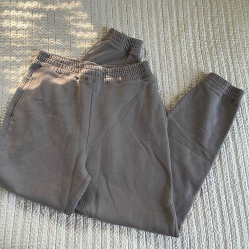 Abercrombie & Fitch soft collection light brown high waisted joggers medium