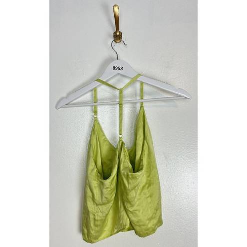 Mulberry LUNYA Washable  Silk Pajamas in Boundless Lime Size X-Small