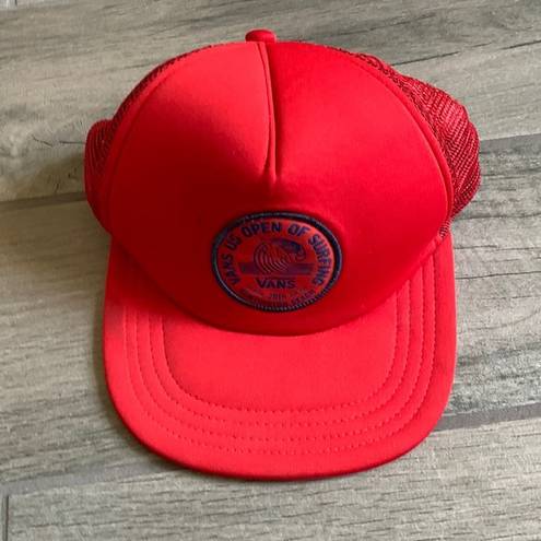 Vans  red hat