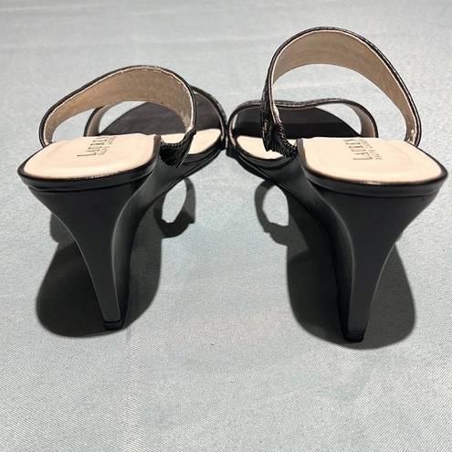 Ralph Lauren ,Richelle black wedge sandal Size 10B B50