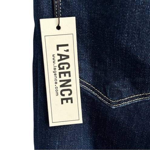 L'Agence NWT L’AGENCE Alexia High Rise Crop Cigarette Jeans In Pike