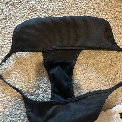 PacSun  LA Hearts Black Bikini bottoms