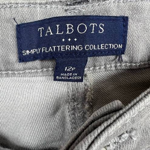 Talbots NWT  Simply Flattering Ankle Jeans 12P