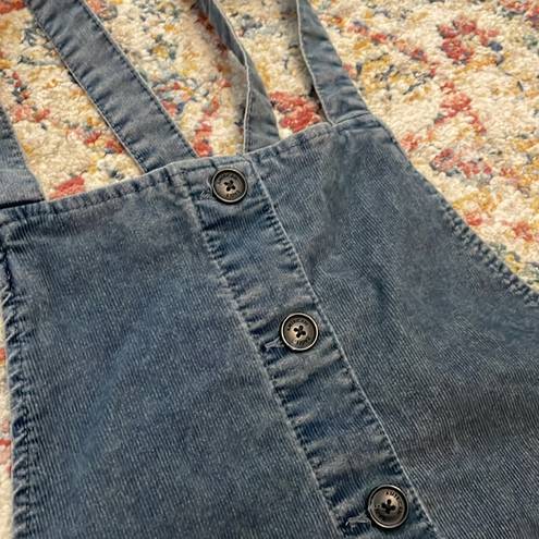 American Eagle  Denim Corduroy Apron Overall Dress