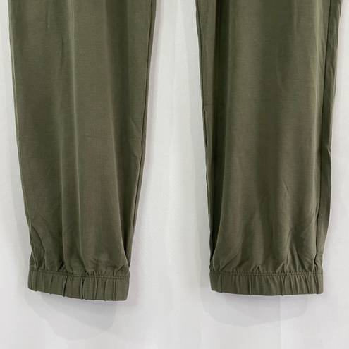 Treasure & Bond New  Soft Modal Knit High Waist Joggers Olive Sarma