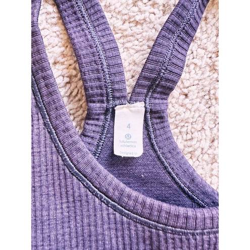 Lululemon  Ebb To Street Tank Boysenberry Purple size 4