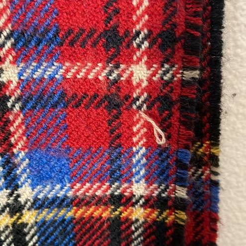 Abercrombie & Fitch  plaid scarf dark academia