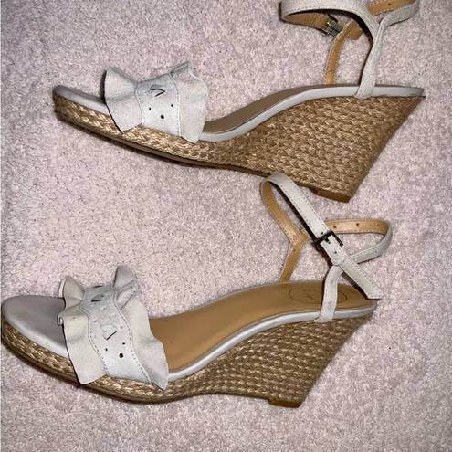 Jack Rogers  Vale Ankle Buckle Espadrille Wedge Heels Sandals 11